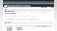 Desktop Screenshot of law-family.org.uk